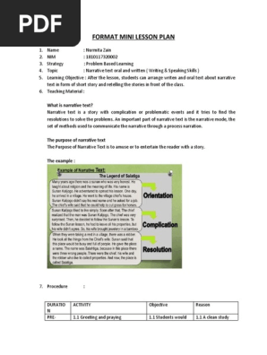 28. Nurmita Zain Mini Plan Lesson