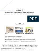 Biopolymeric Materials: Polysaccharide