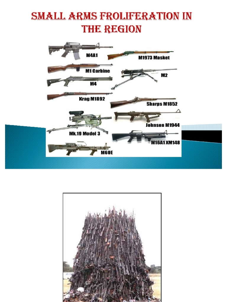 Small Arms Proliferation Within The Region in East Africa PDF
