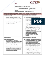 UMF Unit-Wide Lesson Plan Template