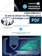 COSO ERM 2017 El Arte de Alinear Los Riesgos Con La Estrategia y Sus Resultados Fabiana León