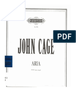 Cage - Aria (1958)