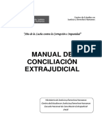 Manual de Conciliacion Extrajudicial Basico - Derecho Civil