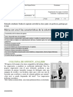 Ejercicio Columna de Opinión