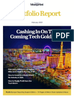 2002 100K Portfolio Report Cashing in On Coming Tech