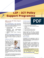 CIP ICT PSP - Informativni Letak