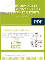Metabolismo de La Bilirrubina y Estudio Del Paciente (Autoguardado)