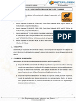 S2 - Suspención Del Cotrato de Trabajo