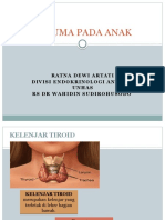 Struma Pada Anak: Ratna Dewi Artati Divisi Endokrinologi Anak FK Unhas Rs DR Wahidin Sudirohusodo