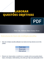 COMO ELABORAR QUESTÕES