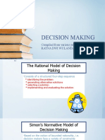 Decision Making Matrix