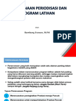 Periodisasi Perencanaan Program Latihan Bambang Erawan M.PD