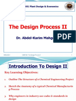 CMET401 The Design Process II