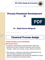 CMET401 Process Flowsheet Development II