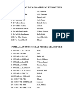 Pembacaan Surat Pendek