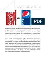Why Is Coke Dominating Pepsi, Even Though They Taste and Cost The Same?