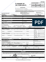 Member'S Change of Information Form (Mcif) : Magbanua Renzvin Rosales