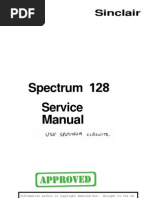 ZX Spectrum 128 Service Manual