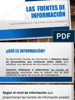 Fuentes de Información