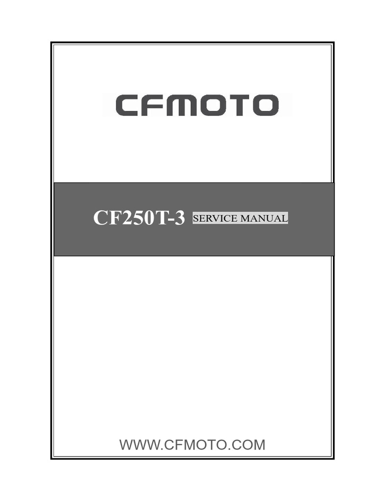 250 - V3 - Technical Service Manual | PDF | Bearing