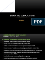 Labor and Complications