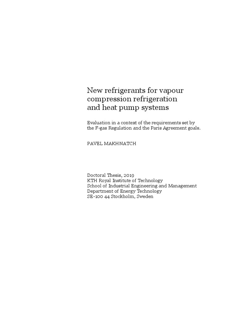 Fulltext01 3 | PDF | Chlorofluorocarbon | Greenhouse Gas