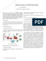 RF Optimization Issues in GSM