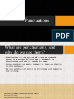 Punctuation S
