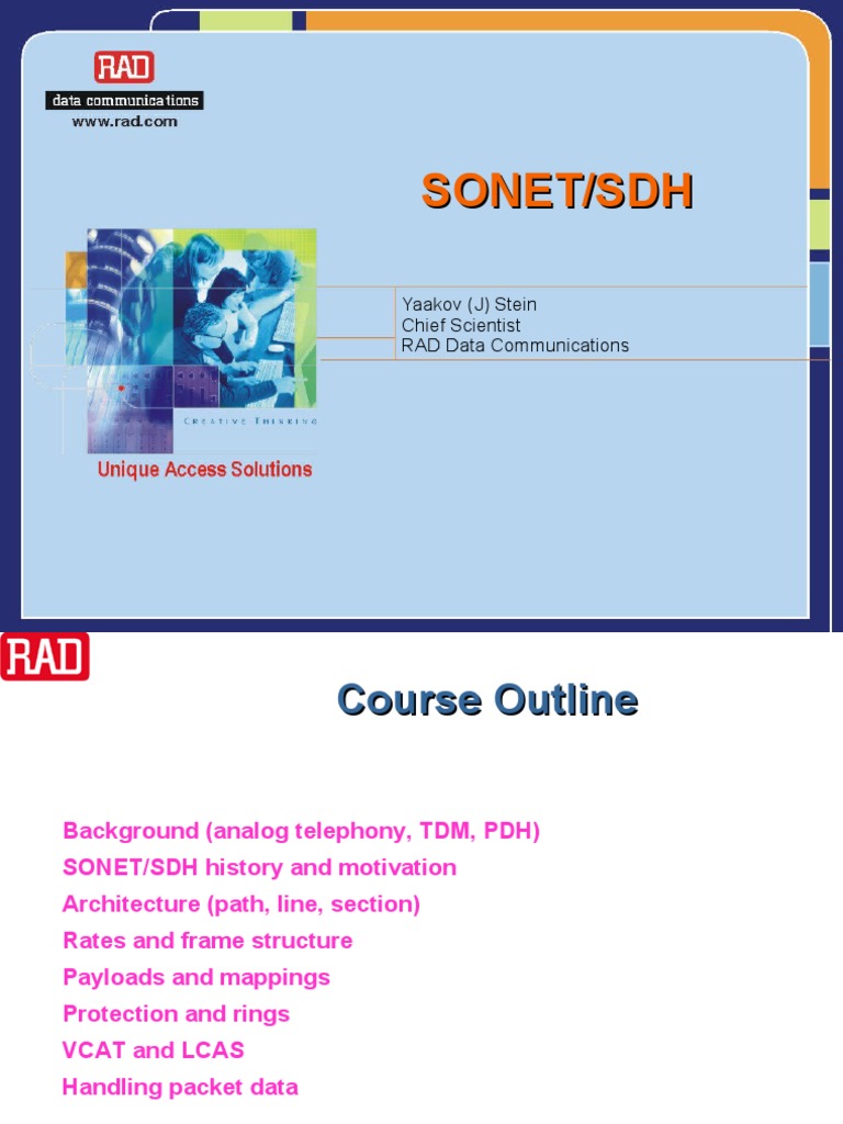 An In-Depth Look at SONET/SDH Networks: History, Architecture, Frame ...