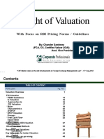 Insight of Valuation: With Focus On RBI Pricing Norms / Guidelines