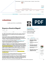 Resposta a Demétrio Magnoli - 17_11_2015 - João Pereira Coutinho - Colunistas - Folha de S.Paulo