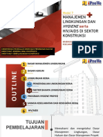 Modul 7 Manajemen Lingkungan Dan Hygiene - HIV AIDS Di Sektor Konstruksi