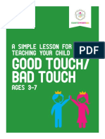 A Simple Lesson For Teaching Your Child About: Good Touch/ Bad Touch