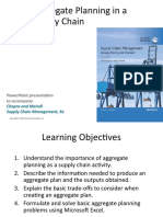 Aggregate Planning in A Supply Chain: Powerpoint Presentation To Accompany Powerpoint Presentation To Accompany