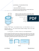 Volume Benda Putar Bagian II