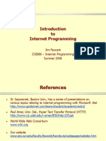 Introduction to Internet Programming