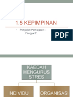 6.5 Kepimpinan (Kaedah Mengurus Stres & Kesan Stres)