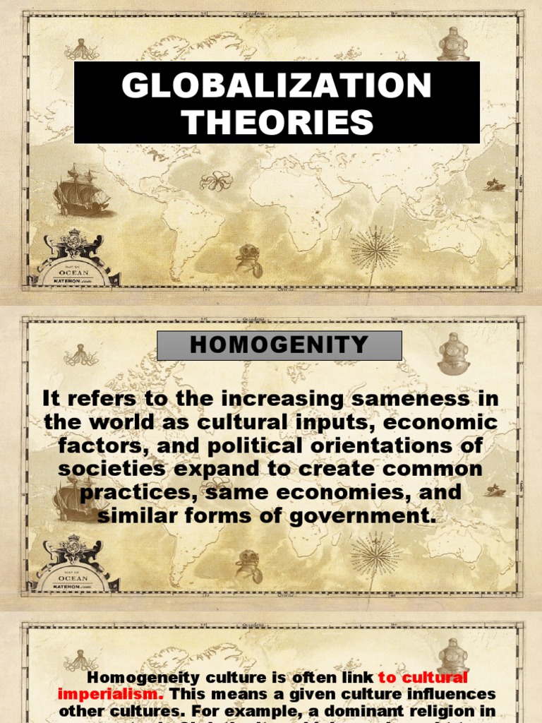Globalization: Homogeneity vs. Heterogeneity | PDF | Globalization ...