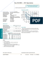 Ledex Box Frame: Size B11HD - DC Operation