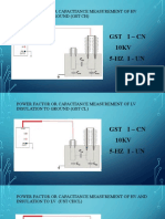 GST I - CN 10KV 5-Hz I - Un: Power Factor or Capacitance Measurement of HV Insulation To Ground (GST CH)