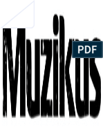 Muzikus Logo Grunge Cerna RGB