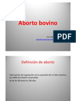 Aborto Bovino