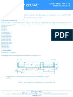 Studs - Metal End ≈ 1d DIN 938 : 2012-12