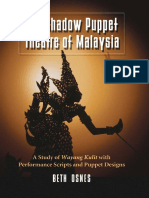 Beth Osnes - The Shadow Puppet Theatre of Malaysia - A Study of Wayang Kulit With Performance Scripts and Puppet Designs-McFarland (2010)