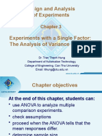 Design and Analysis of Experiments