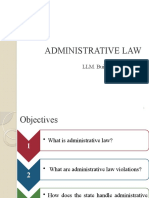 Administrative Law: LLM. Bui Doan Danh Thao