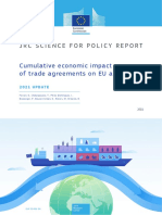 JRC Cumulative Economic Impact of Trade Agreements On Eu Agriculture - en