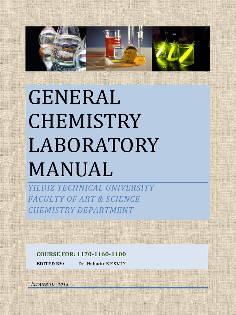 General Chemistry Lab Manual 2015 | PDF | Buffer Solution | Acid