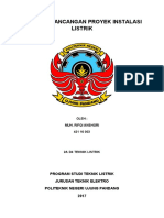 Tugas Perancangan Proyek Instalasi Listr