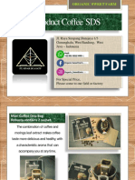 Product Catalog SDS Coffee